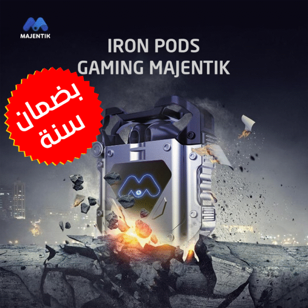 ⁦• iron pods Gaming Majentik⁩ - الصورة ⁦6⁩